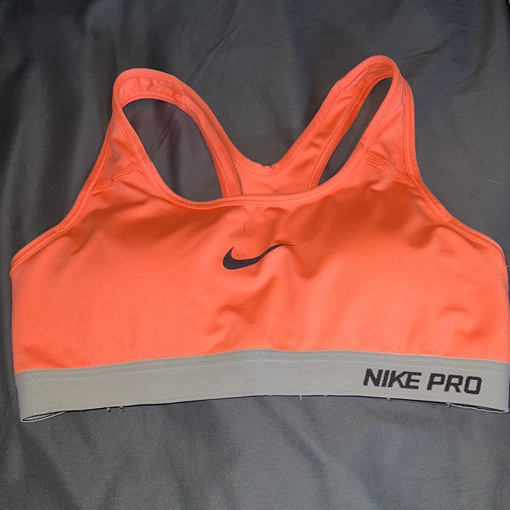NIKE Neon Sports Bra